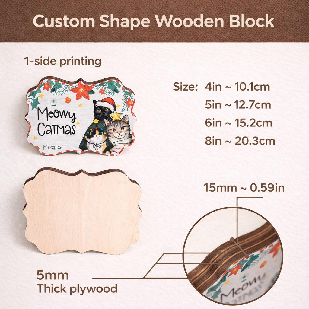 Personalized Infinity Wooden Block Mother Daughter African American Woman Custom Mother's Day Gifts for Mom Home Decor Wood Art Name Sign