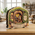 Personalized Library Wood Art, Hobbit Hole Decor, Fantasy Book Lover Gift, Custom Tolkien Fantasy Shelf Display, Fantasy Book