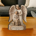 Personalized Memorial Angel Wooden Block, Custom Bereavement Gift, Loss of Grandma Mother, Sympathy Gift, Remembrance Plaque, Loving Memory