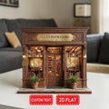 Personalized Bookstore 2D Flat Acrylic / Wooden Block, Gift For Bookworms